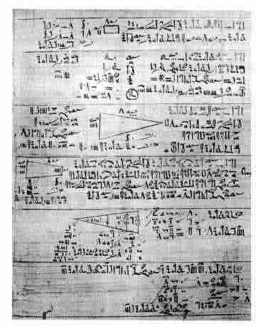 Ahmes (Mısır, Mö 1680-Mö 1620) Ve Rhind Papirüsü